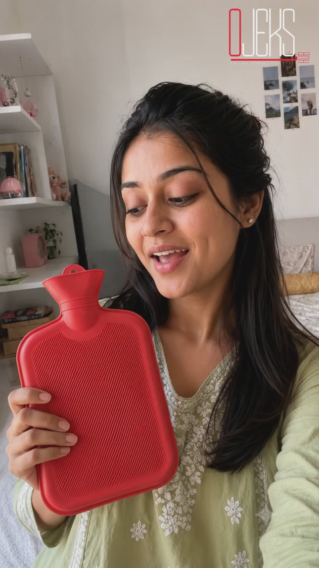 Hot water bag for Back pain , Menstrual cramps and  Muscle relief therapeutic heat pack